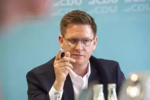  Johannes Steiniger, Generalsekretär der rheinland-pfälzischen CDU.