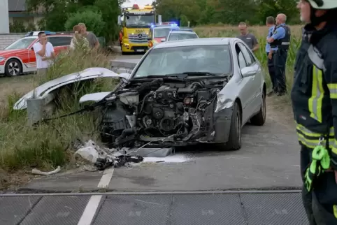 Am Auto entstand wirtschaftlicher Totalschaden.