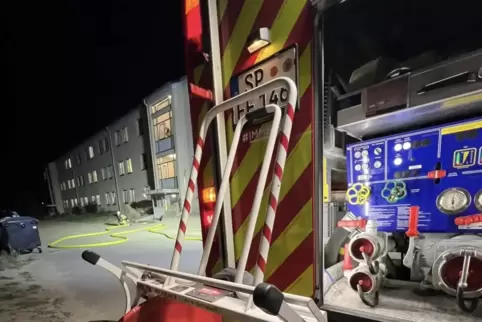 Ging noch mal glimpflich aus: Am Samstagabend ist in einem Zimmer in der Erstaufnahmeeinrichtung in der Kurpfalzkaserne ein Feue