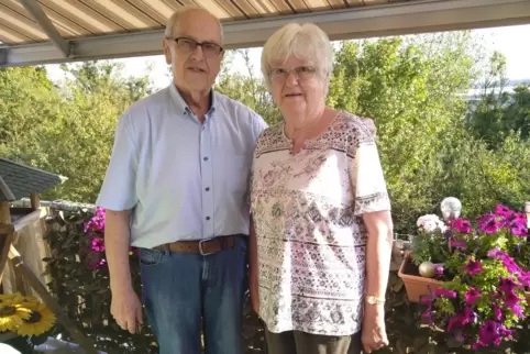 Geheiratet haben Rainer und Birgit Winkler in Mannheim. Der 60. Hochzeitstag wird aber in Ludwigshafen gefeiert. 