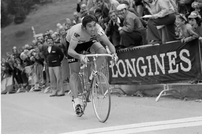 Startete 1985 in Mutterstadt: Eddy Merckx, hier bei der Tour de Suisse.