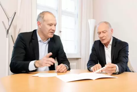 Stiftungsvorstände: Stephan Nagel (links) und Thomas Spies. 