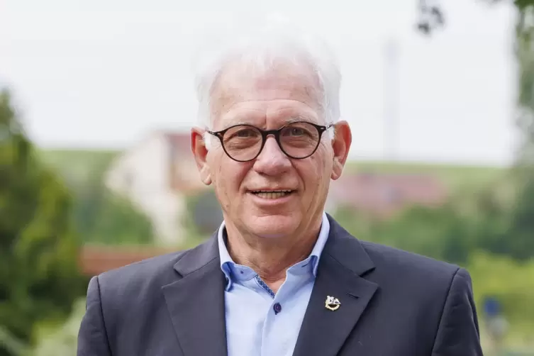 Fritz Wichmann freut sich &uuml;ber einen Haushalt, der trotz Defizits endlich genehmigt wurde. 