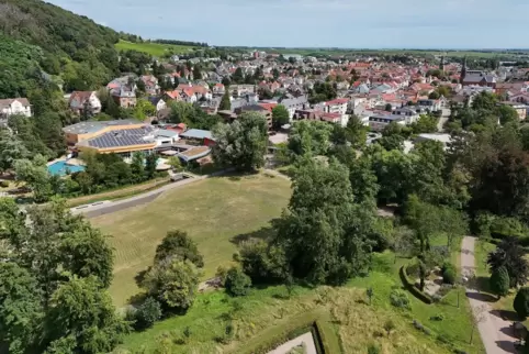 Ort der Veranstaltung: der Kurpark in Bad Bergzabern.