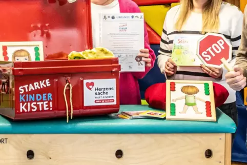 Hilft bei der Prävention: die „starke Kinder Kiste“. 