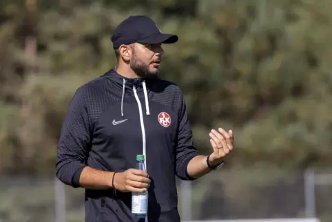 U19-Trainer Eimen Baffoun warnt vor dem nächsten Gegner seine FCK-U19 im DFB-Pokal. 