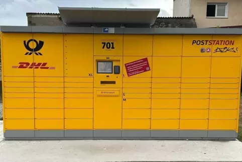 Vor dem Geschäft soll eine Packstation aufgestellt werden. 