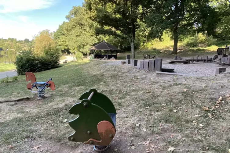Der Wasserspielplatz auf der Grieser Seeseite soll eine Frischzellenkur erhalten &ndash; und erweitert werden. 