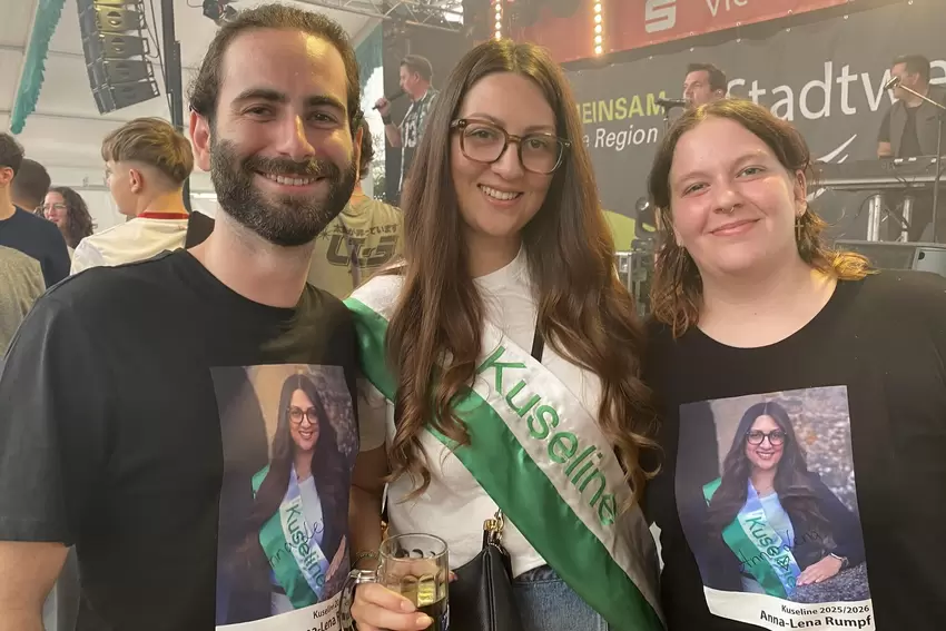 Kuseline Anna-Lena Rumpf hat sogar einen Fanclub. Die Jugendzentrale hat ihr auch am Freitagabend schon lautstark Beistand gelei