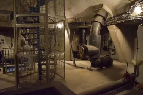 Einen Blick ins Innere des Mutterstadter Wasserturms ermöglicht der „Tag des offenen Denkmals“. 