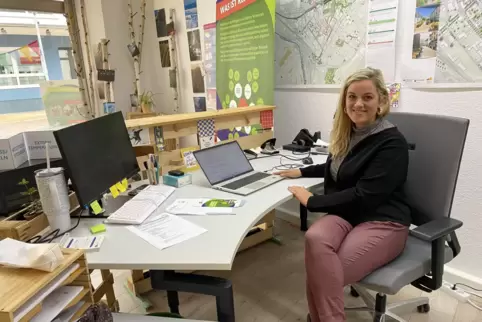 Elena Burgards Innenstadtbüro muss am neuen Standort in der Hauptstraße 46 noch fertig eingerichtet werden. Elena Burgards Innenstadtbüro muss am neuen Standort in der Hauptstraße 46 noch fertig eingerichtet werden.