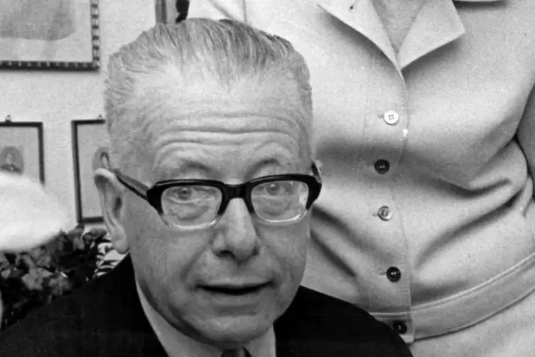 1971 zu Gast: Bundespr&auml;sident Gustav Heinemann.