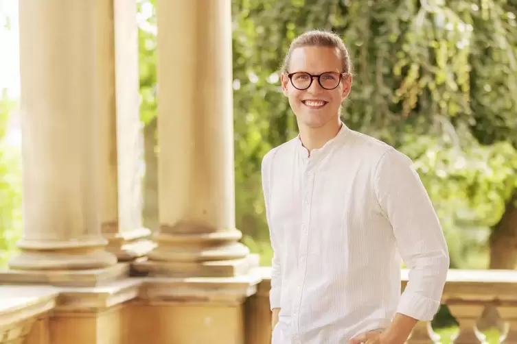 Felix Gr&uuml;n, Kandidat f&uuml;r den Mittelrhein. 