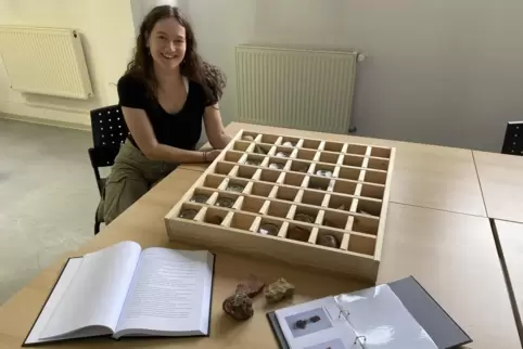 Claire Schmitt hat sich in ihrer Facharbeit mit der Geologie in der Pfalz befasst.