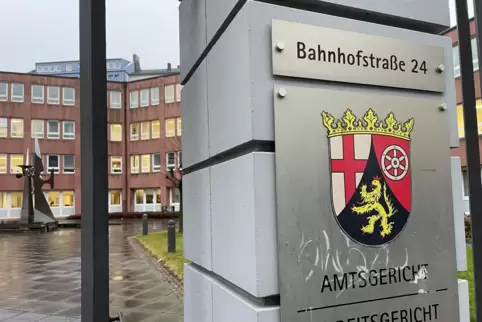 Das Amtsgericht in Pirmasens in der Bahnhofstraße. 