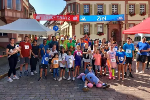 Viele Teilnehmer beim Sponsorenlauf für das Haus der Familie: Das wünschen sich die Organisatoren auch am 27. September. 
