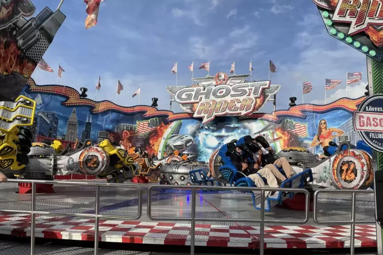 Alles dreht sich im &bdquo;Ghost Rider&ldquo;. 