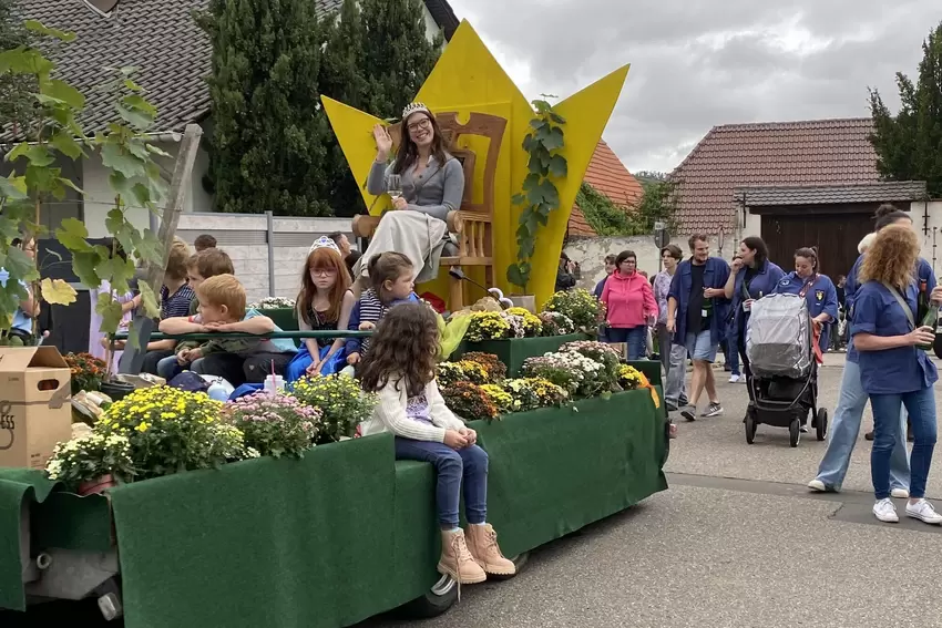 Die Weingräfin Madeleine I. aus Sausenheim.