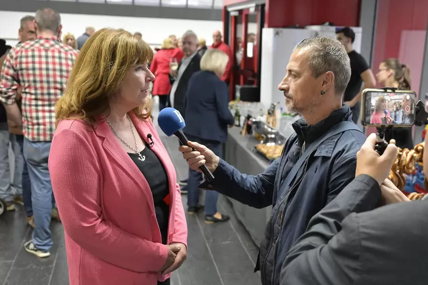 Wahlleiterin, OB Jutta Steinruck, im RHEINPFALZ-Gespräch.