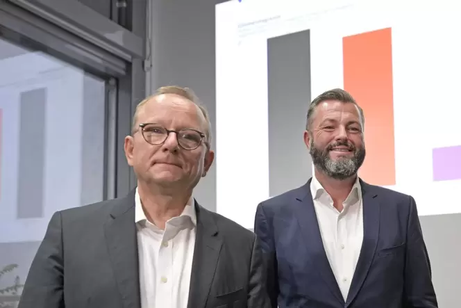 Diese Kandidaten haben die Stichwahl erreicht: Klaus Blettner (links) und Jens Peter Gotter. Diese Kandidaten haben die Stichwahl erreicht: Klaus Blettner (links) und Jens Peter Gotter.