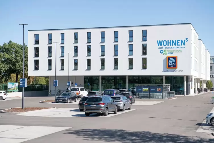 Der neue Aldi wurde im Juli er&ouml;ffnet.
