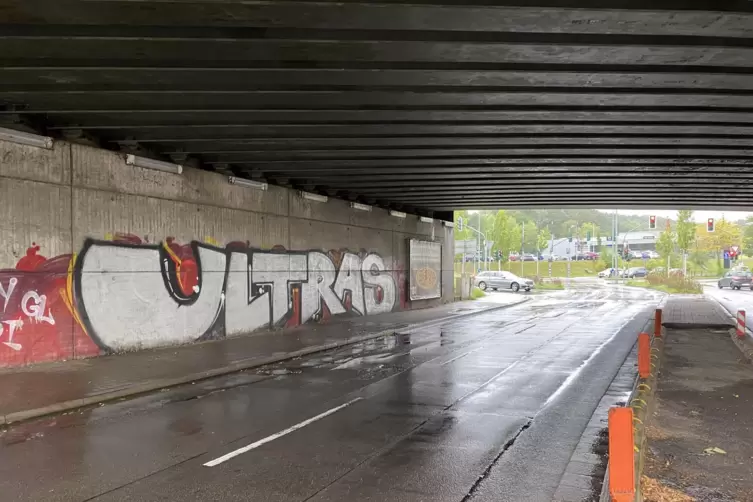 Zwischen Sprayerszene und Fanszene gibt es laut Polizei viele &Uuml;berschneidungen. 