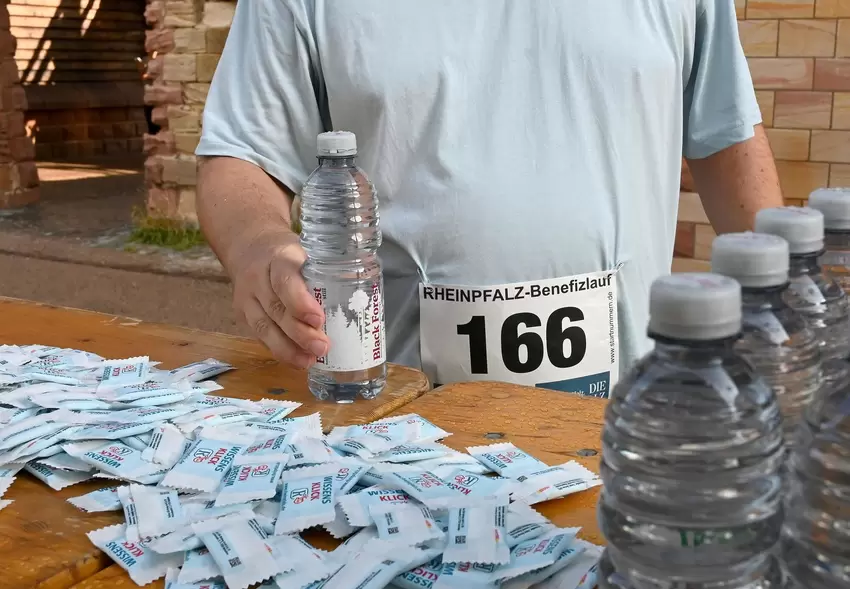 Wichtig: Wasser trinken!