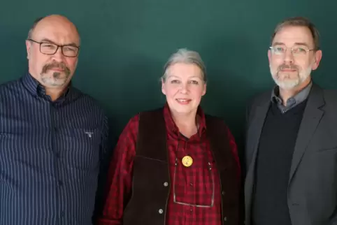 Sie stellten das Anfangskapital bereit: (von links) Holger Schmitt, Ute Zimmermann und Michael Werner sind die Gründer der Stift