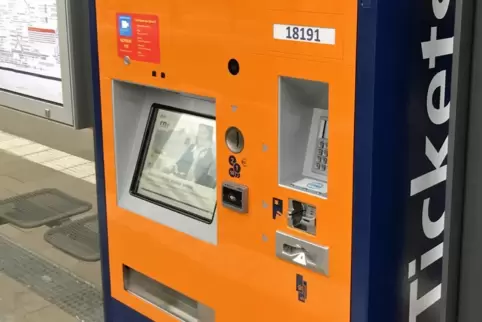 Ein RNV-Automat.
