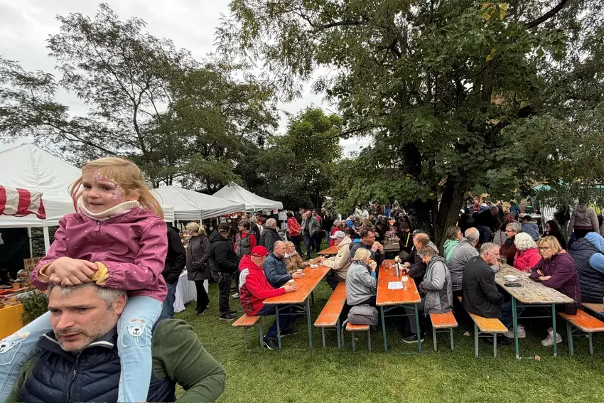 Gut besucht.