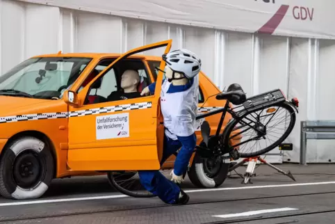 Gefährlich: „Dooring“.