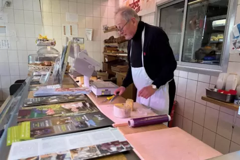 Hanns Stähle sagt, ein guter Käse habe kein Ablaufdatum. 