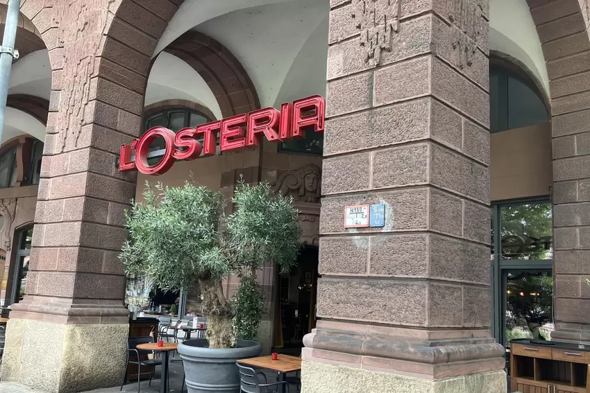 L’Osteria-Lokal in Mannheim.