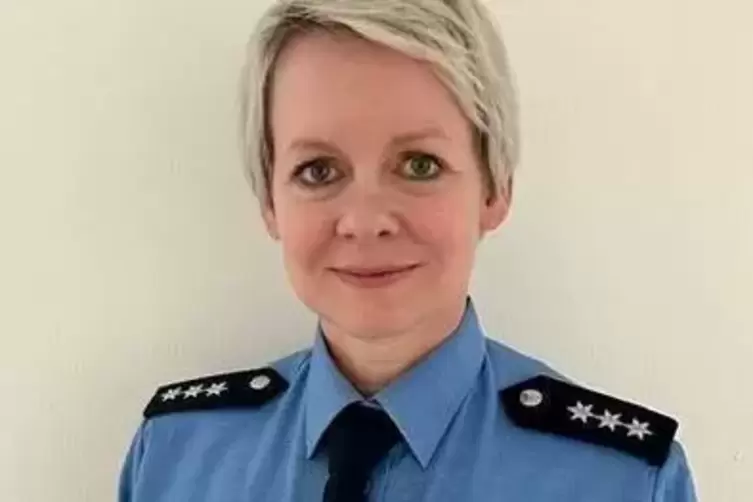 Polizeisprecherin Anna Dexheimer von der Polizeidirektion Worms. 