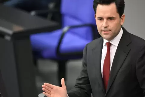Der JU-Vorsitzende Johannes Winkel.