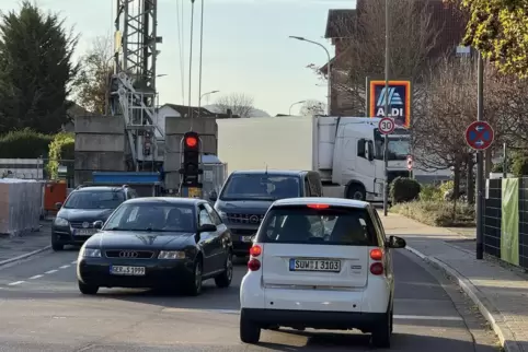 Die Annweilerstraße ist zum Nadelöhr geworden.