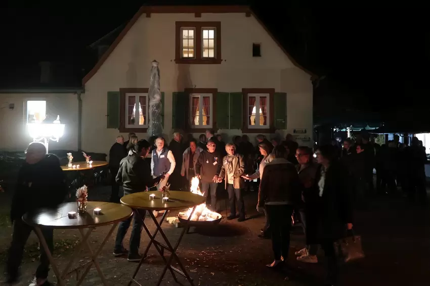 Der Freitag startete für die Delegation aus Frankreich und die Gastgeber aus Pirmasens mit einem Empfang auf dem Beckenhof.
