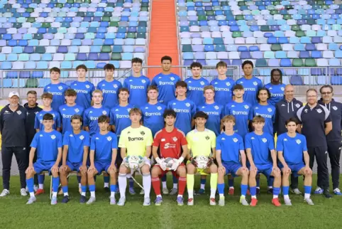 Herbstmeister der A-Junioren-Regionalliga: die U19 des FK Pirmasens. 