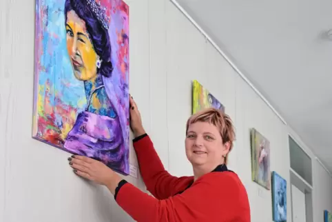 Korana Heel liebt es bunt. 