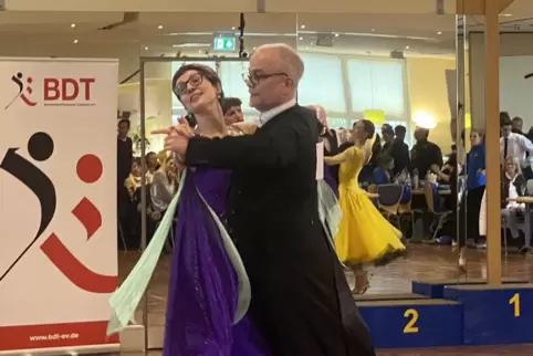Roland und Erdmute Dünkel wurden Landesmeister. 