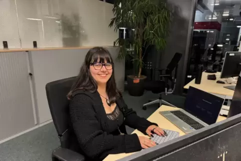 Christina Schardt aus Schifferstadt hat die Ausbildung zur Fachinformatikerin Daten- und Prozessanalyse bei der BASF Digital Sol