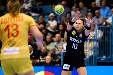 Steht im deutschen WM-Aufgebot: Mareike Thomaier von der HSG Bensheim/Auerbach, die in Rodalben gastiert.