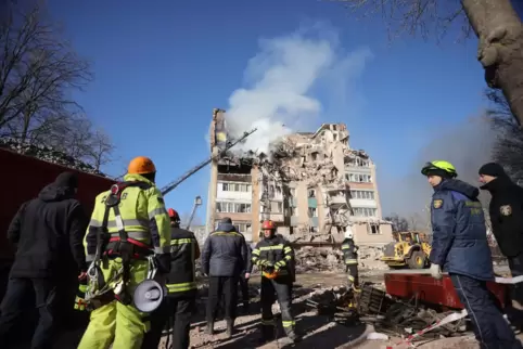 Russland setzt auf Bombenterror, um Ukrainerinnen und Ukrainer zu demoralisieren. 