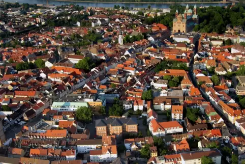 Speyers Innenstadt: In etlichen Häusern sind Zweitwohnungen angemeldet. 