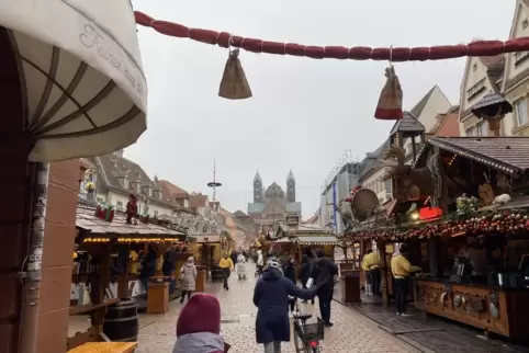 Weihnachtsmarkt: Auch der Bereich zum Dom hin soll vom 3D-Videomapping profitieren. 