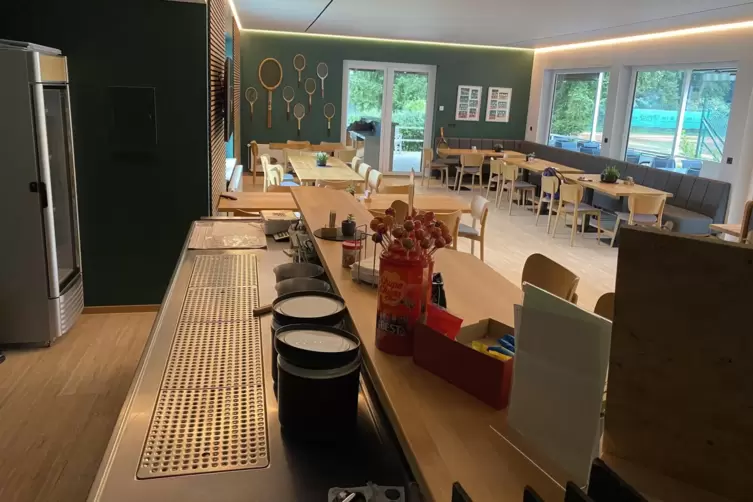 Ihre Vereinsgastst&auml;tte haben die Ha&szlig;locher komplett saniert. 