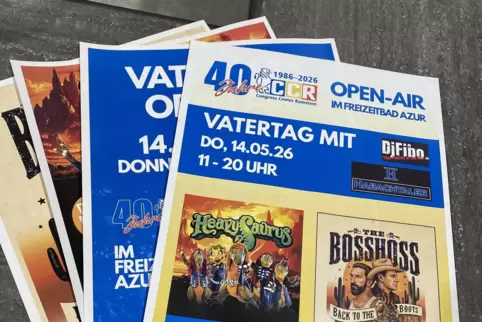 Der 40. Geburtstag des Congress Center Ramstein (CCR) wird mit Auftritten von hochkarätigen Bands gefeiert. 