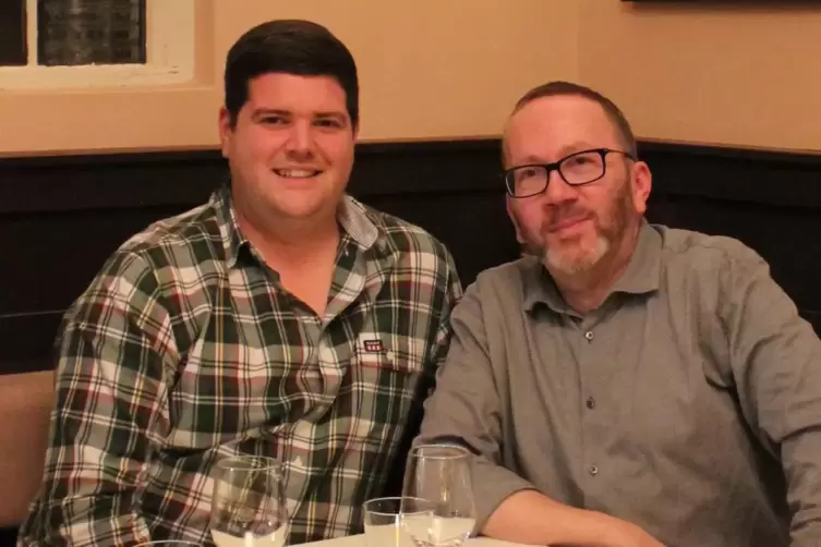 Andr&eacute; Hauer und Jens Schaefer (rechts). 