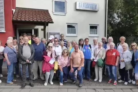 Die Liedertafel Dudenhofen blickt optimistisch in die Zukunft. 