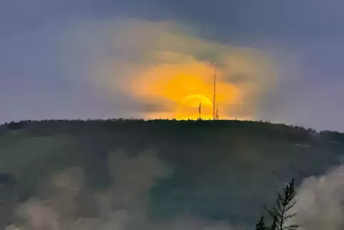 Vor allem in Höhenlagen wie auf dem Donnersberg werden diese Woche Temperaturen zwischen 0 und 2 Grad erwartet. 